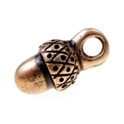 15. århundrede Agern Knapper, Sæt Med 5 Stykker, Bronze