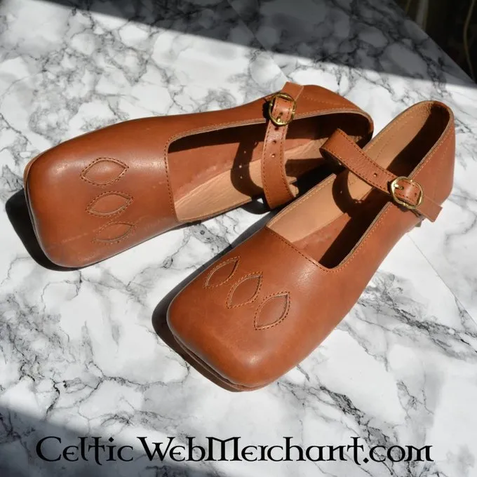 16. århundrede Cow-mund Sko - Billede 3