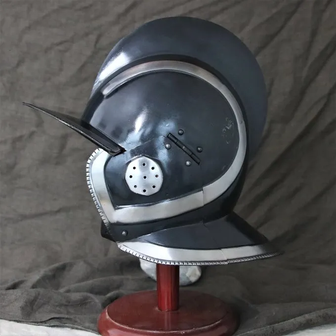 Mytholon 17. århundrede Burgunderhjelm Kaspar Bruneret - Billede 4