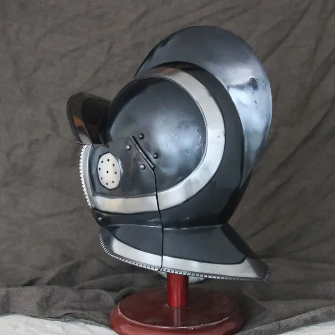 Mytholon 17. århundrede Burgunderhjelm Kaspar Bruneret - Billede 6