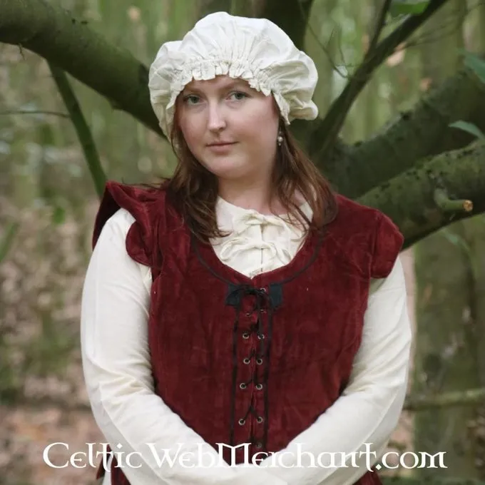 Leonardo Carbone 17. århundrede Kasket, Creme