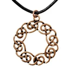 Amulet Celtic Krans, Bronze