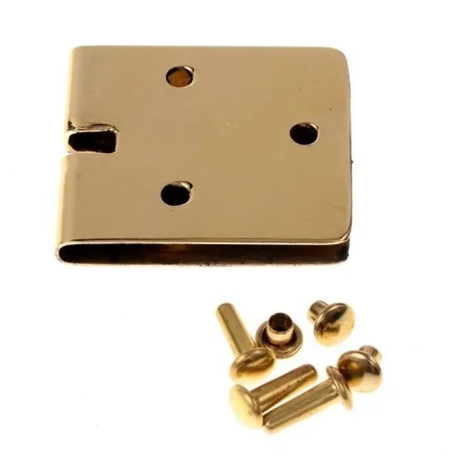 Bælte Plade 3 Cm, Bronze - Billede 2