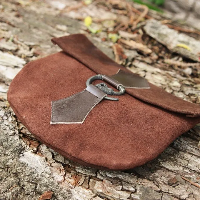 Leonardo Carbone Bæltetaske Drage, Brun - Billede 5