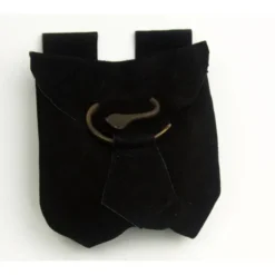 Leonardo Carbone Bæltetaske Spiral, Sort