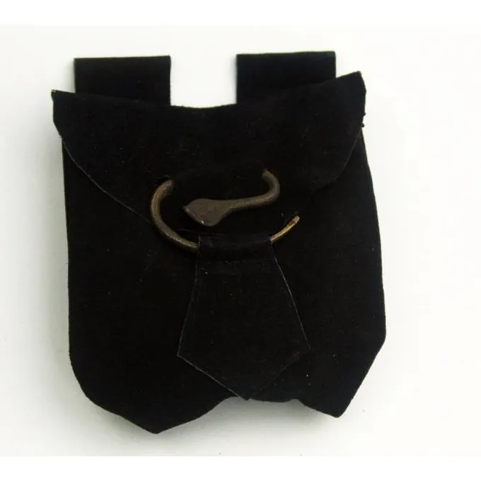 Leonardo Carbone Bæltetaske Spiral, Sort