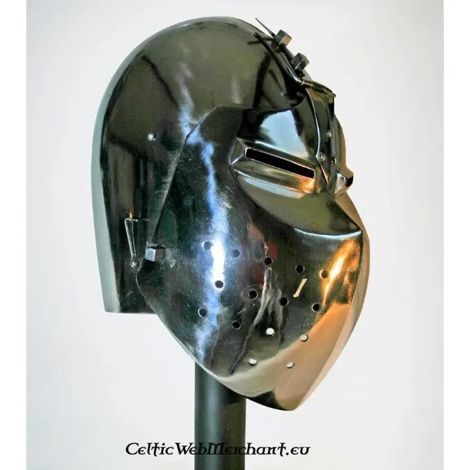 Ulfberth Bascinet Med Visir - Billede 2