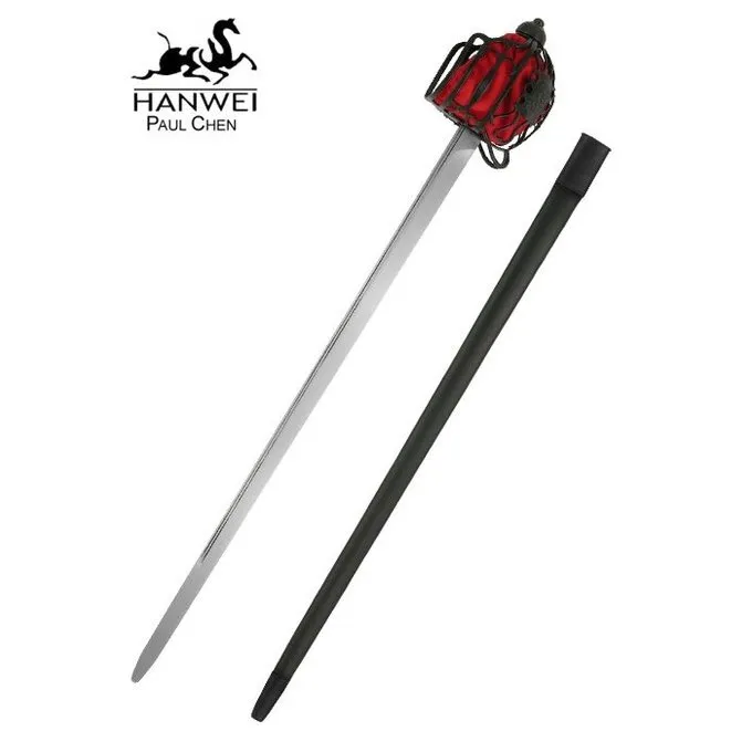 Hanwei Battle-klar Basket Hilt Backsword - Billede 2