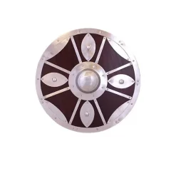 Deepeeka Beaten Runde Skjold