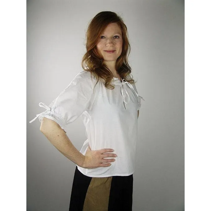 Leonardo Carbone Bluse Rosamund, Naturlig - Billede 5