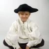 Leonardo Carbone Børne Tricorn Sort