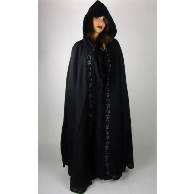 Leonardo Carbone Broderet Kappe Damia, Blå