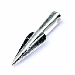 Bronzealderen Spydspids Vedhæng, Forsølvet