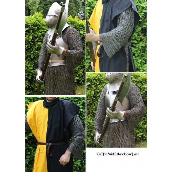 Ulfberth Brynjefrakke Med Mid-længde ærmer, Flade Ringe - Kile Nitter, 8 Mm - Billede 2