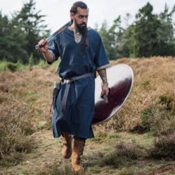 Leonardo Carbone Celtic Tunika, Korte ærmer, Blå