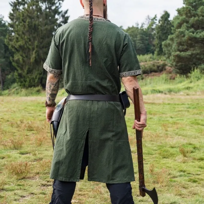 Leonardo Carbone Celtic Tunika, Korte ærmer, Grøn - Billede 5