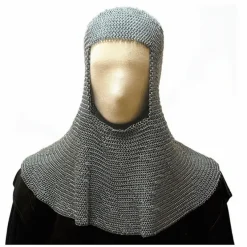 Windlass Steelcrafts Chainmail Coif Butted 5 Mm Ringe