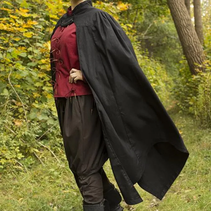 Epic Armoury Cloak Tirion Sort - Billede 4