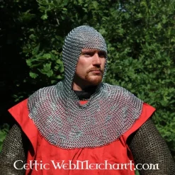 Coif Med Firkantet Halsudskæring, Forzinkede, 8 Mm