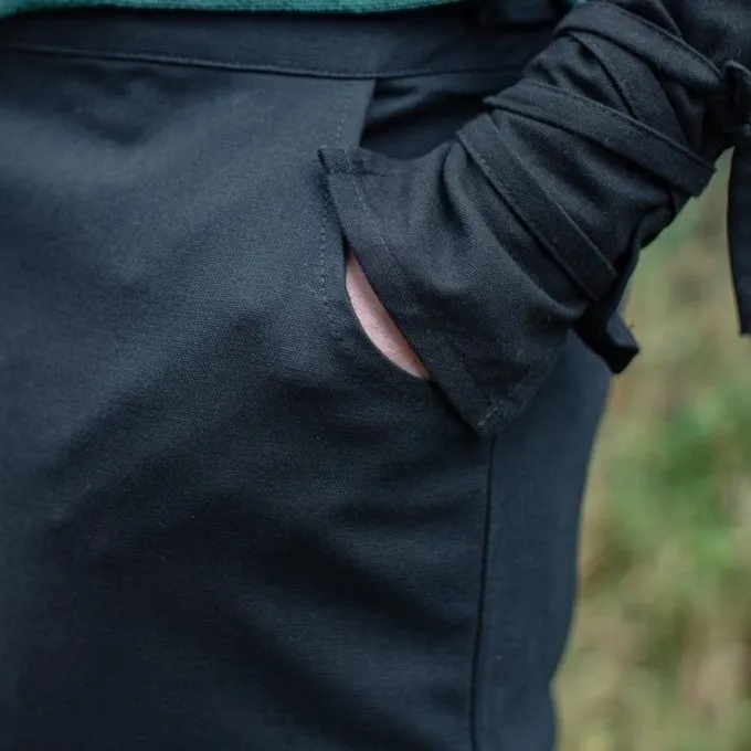 Burgschneider Damer Bukser Kerga, Sort - Billede 2