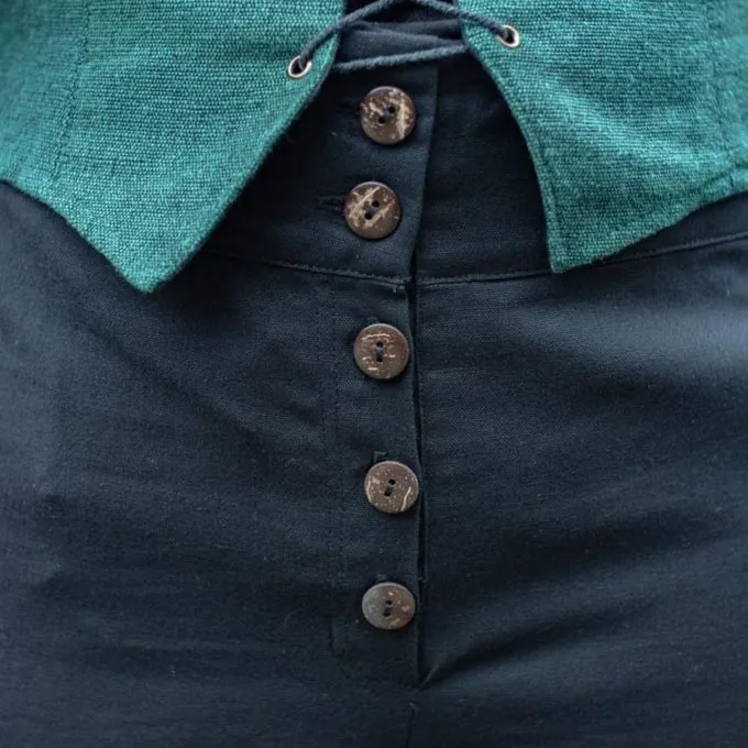 Burgschneider Damer Bukser Kerga, Sort - Billede 5