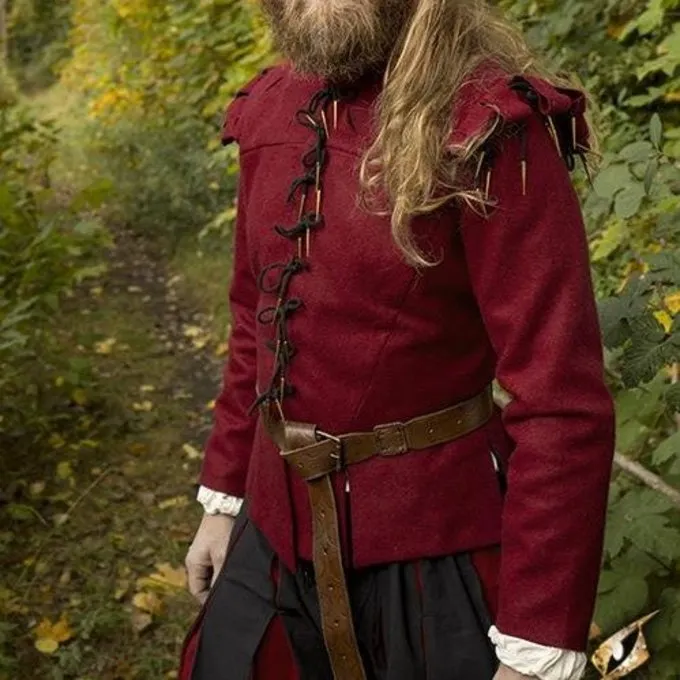 Epic Armoury Dublet Columbus, Rød - Billede 4