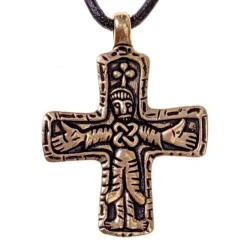 Gotland Viking Cross Jewel, Bronze