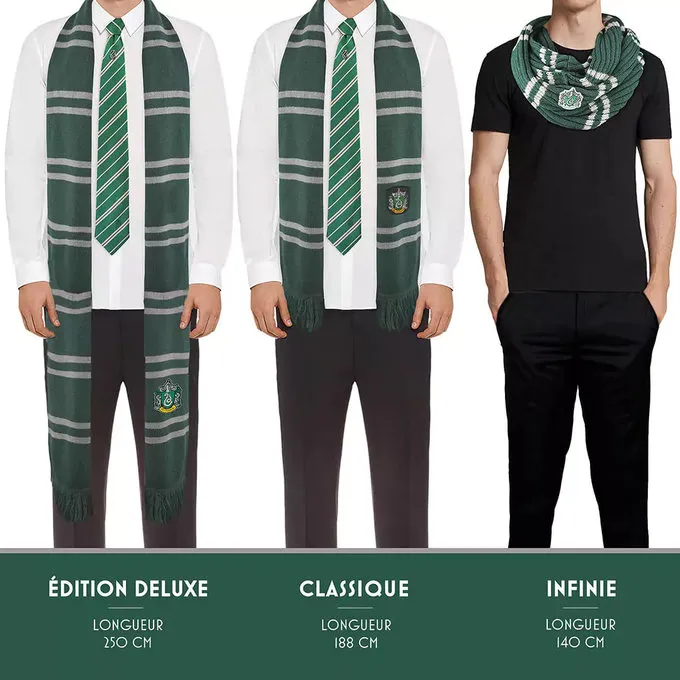 Cinereplicas Harry Potter: Slytherin Tørklæde XL - Billede 2