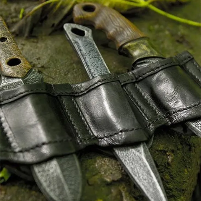 Epic Armoury Holder Til LARP Kasteknive Sort, Inkl. 3 Knive - Billede 3