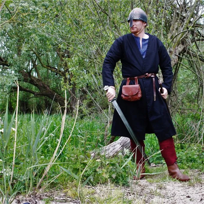 Leonardo Carbone Kaftan Gustav, Sort - Billede 2