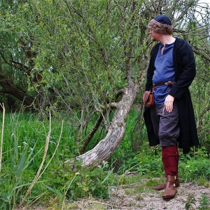 Leonardo Carbone Kaftan Gustav, Sort - Billede 4