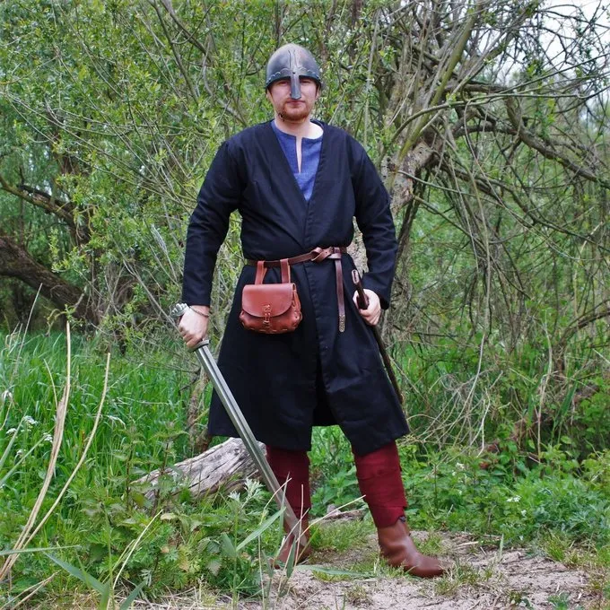 Leonardo Carbone Kaftan Gustav, Sort