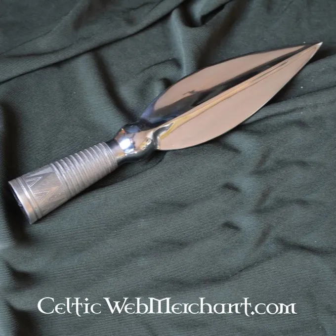 Hanwei Korte Etbladede Viking Spydhoved, Overpyntet Socket - Billede 2