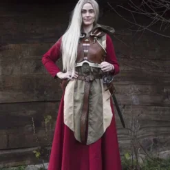 Epic Armoury Kvinde Armor Rogue, Brun / Beige