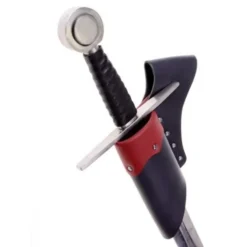 Læder Holder Til Larp Sværd, Sort