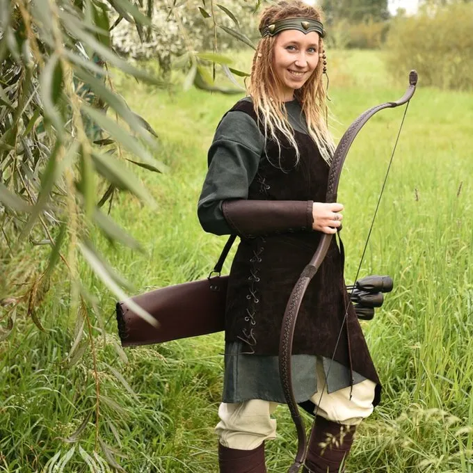 Mytholon Læder Kjole Lunette, Sort - Billede 2