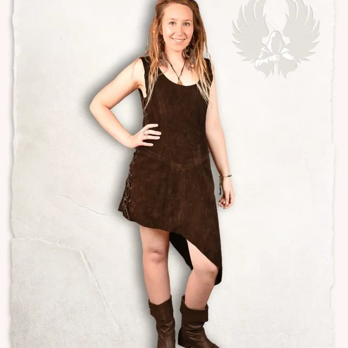 Mytholon Læder Kjole Lunette, Sort - Billede 4