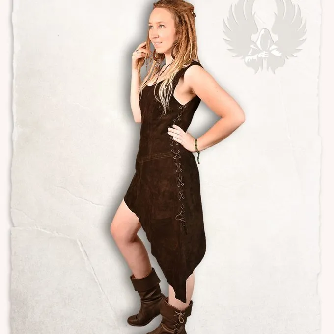 Mytholon Læder Kjole Lunette, Sort - Billede 5