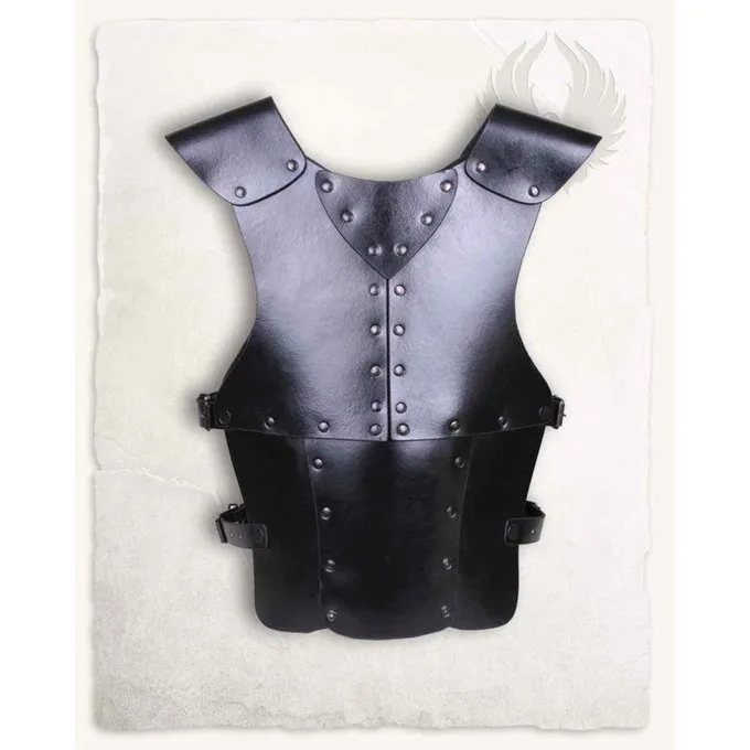 Mytholon Læderbørns Rustning Felix, Sort