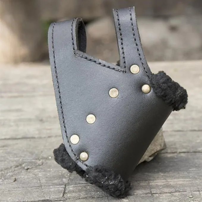 Epic Armoury LARP Sværdholder Med Pels, Sort - Billede 2