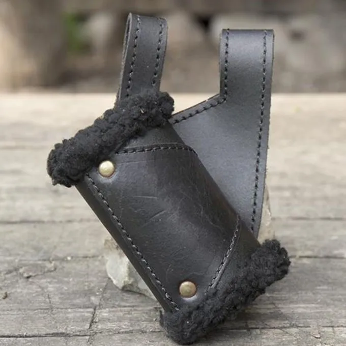 Epic Armoury LARP Sværdholder Med Pels, Sort