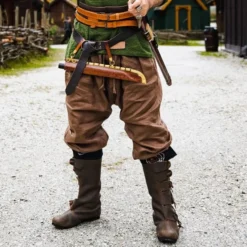 Leonardo Carbone Linned Viking Bukser Odin, Brun