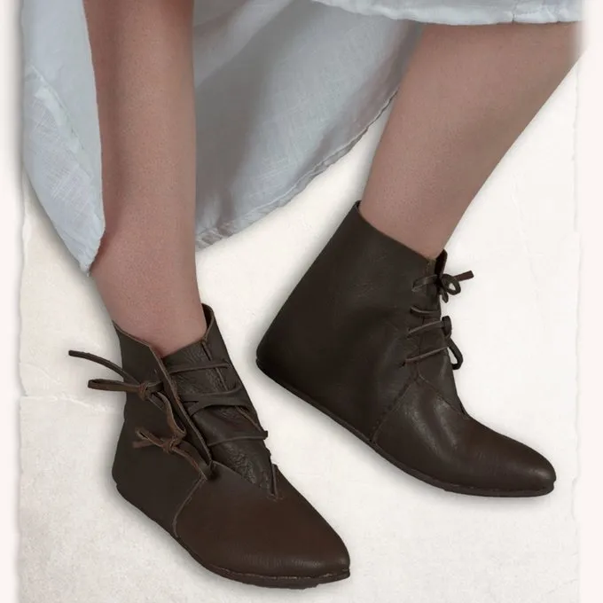 Mytholon Medieval Ankelstøvler Heinrich Brun - Billede 3