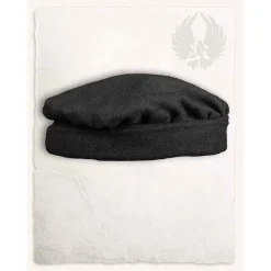 Mytholon Middelalderlig Hat Armin Wool, Sort