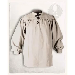 Mytholon Middelalderlig Skjorte Ansgar, Naturlig