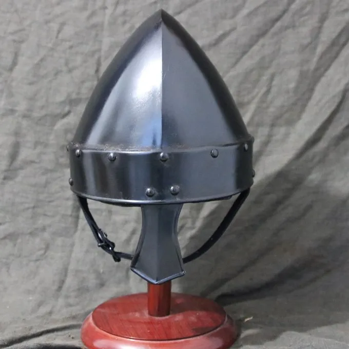 Mytholon Norman Nasal Hjelm Baldric Bruneret - Billede 4