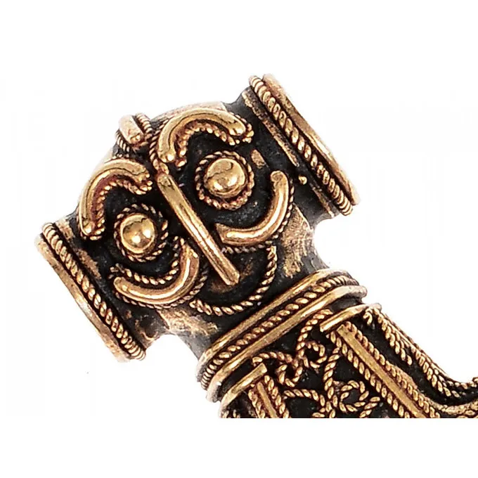 Ödeshög Mjolnir Med Knudearbejde, Bronze - Billede 2