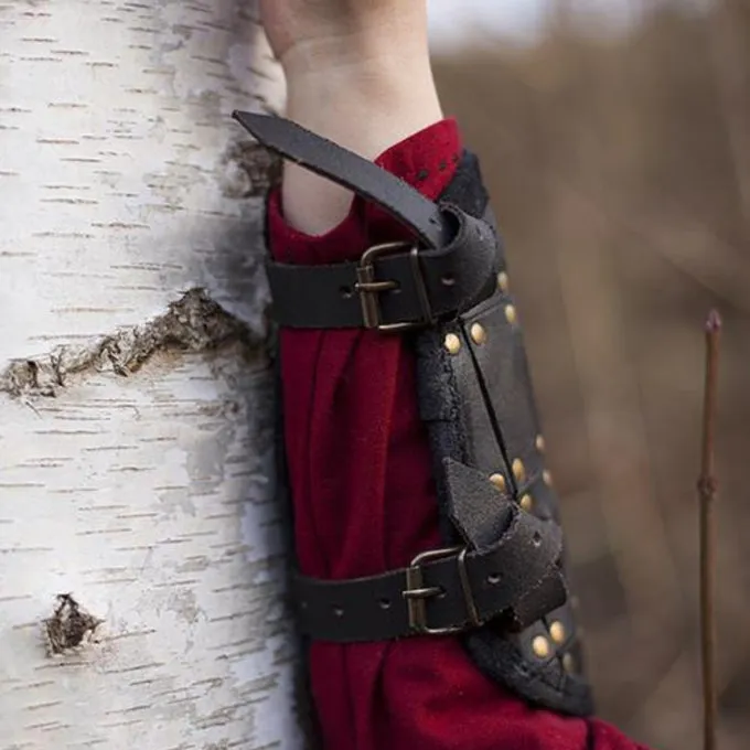 Epic Armoury Par Armbeskyttere I Plade Fighter, Sort - Billede 2