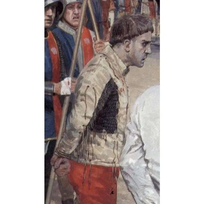 Ulfberth Par Benbeskyttere, Flade Ringe - Kile Nitter, 8 Mm - Billede 2