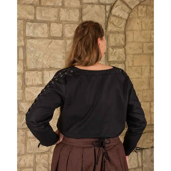 Mytholon Pirat Bluse Abby, Sort - Billede 2